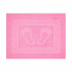 Коврик для ванной Primanova FOOT 50х70 см полипропилен розовый (DR-62007)  (DR-62007)