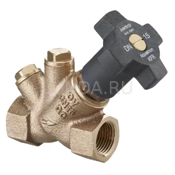 Балансировочный клапан Aquastrom KFR, ВР, с заглушками, Oventrop 3/4 20 (4205806)