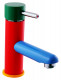 Смеситель для раковины Rav Slezak Seina Junior SE426.5 красный с зеленым и синим однорычажный  (SE426.5)