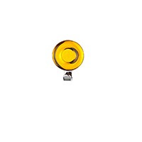 Primanova M-B2501-11 декоративный крючок кольцо, желтый