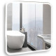Зеркало в ванную Mixline Премьер Стив 80 536552 с подсветкой с сенсорным выключателем  (536552)