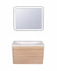 Комплект мебели Style Line Атлантика 100 Люкс Plus подвесной, ясень перламутр  (СС-00000669+ЛС-00000686+ЛС-00000617)
