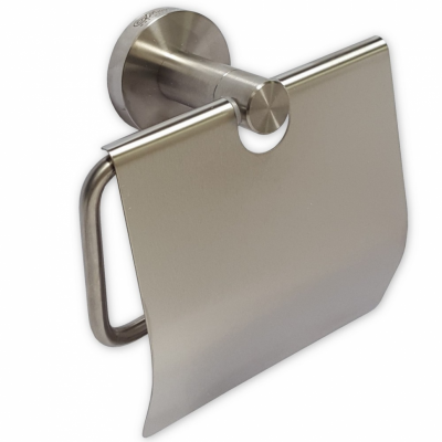 GFmark 80003 держатель для туалетной бумаги c крышкой, нержавеющая сталь