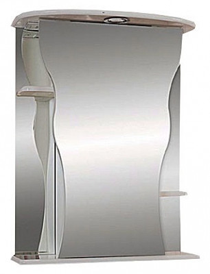 Зеркальный шкаф в ванную Misty Каприз 55 L левый 55х72 (Э-Кпр02055-01СвЛ)