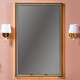 Зеркало в ванную Armadi Art Monaco 566-CPG с подсветкой 70х110 см, золото/капучино  (566-CPG)