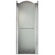 Душевая дверь Migliore Diadema 80 R 20401 профиль хром стекло матовое с декором  (20401)
