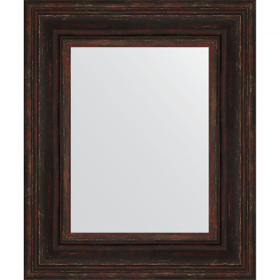 Зеркало настенное Evoform Definite 59х49 BY 3030 в багетной раме Темный прованс 99 мм
