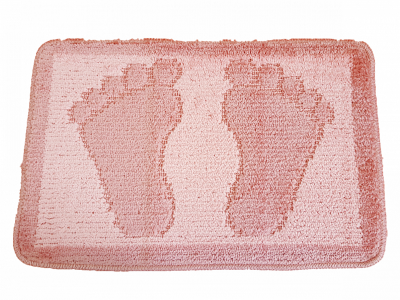 Коврик для ванной Primanova PATY FOOT (розовый) 40х60 см. ворс 0, 9 см. полипропилен