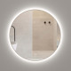 Зеркало подвесное для ванной Onika Сола 70 с LED подсветкой, круглое (207047)  (207047)