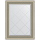 Зеркало настенное Evoform ExclusiveG 89х66 BY 4106 с гравировкой в багетной раме Хамелеон 88 мм  (BY 4106)