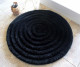 Коврик для ванной Primanova круглый, D=90 cm, чёрный, DR-63009  (DR-63009)