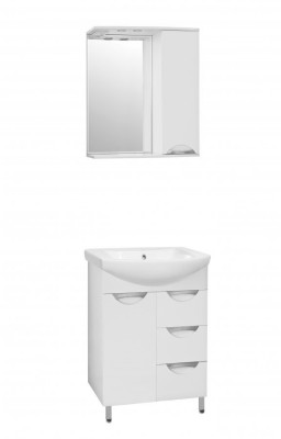 Комплект мебели для ванной Style Line Жасмин 70 белый