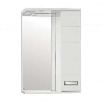 Зеркало-шкаф для ванной Style Line Ирис 55/С белый (ЛС-00000018)