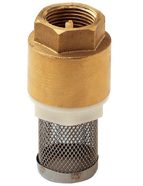 Обратный клапан с фильтром Remer RR 381 3/4" лат.серд.