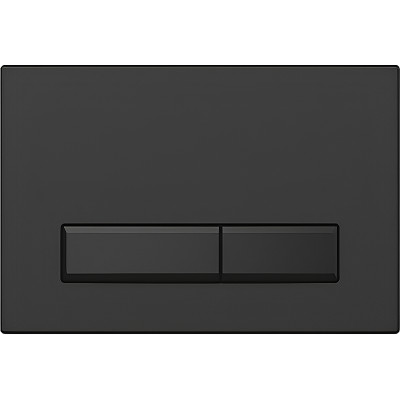 Клавиша смыва ABS-пластик AQUATEK Slim KDI-0000025 (Черный матовый)