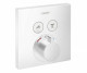Термостатический смеситель для душа Hansgrohe ShowerSelect 15763700 (белый матовый)  (15763700)
