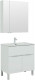 Комплект мебели для ванной Aquanet Алвита New 80 1 ящик, 2 дверцы, белый матовый (00274213)  (00274213)