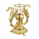 MIGLIORE Luxor 26216 стакан настольный хрусталь, декор золото, золото  (26216)