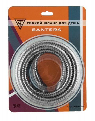 Шланг Santera ST 2600.200 душевой,  1/2 "x 1/2 "к, dl в блистере, 200 см