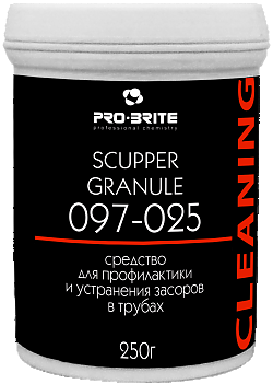 Pro-brite 097-025 Scupper Granule средство для устранения пробочных засоров в трубах 0,25 л