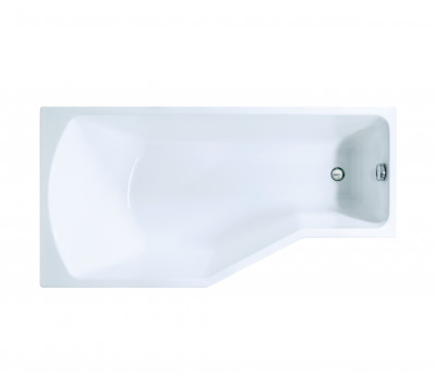 Ванна акриловая Marka One Convey 150x75 L асимметричная 135 л белая (01кон1575л)
