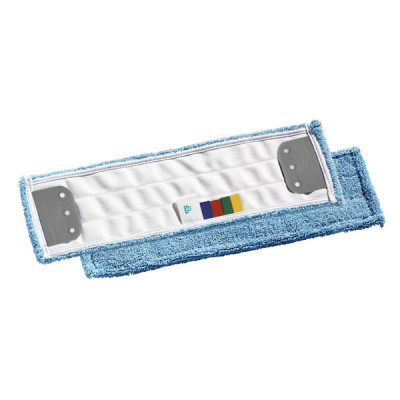 Моп TTS 00000665 Microblue с кармашками, для гладких полов, микроволокно голубой , 40*13 см