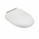 Крышка GFmark для унитаза белая пластиковая с микролифтом, заоваленная (Р07)  (Р07)