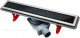 Душевой лоток Pestan Confluo Premium Black Glass Line 13000291, 450мм  Нержавеющая сталь / Пластик / Стекло  (13000291)