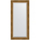 Зеркало настенное Evoform Exclusive 113х53 BY 3484 с фацетом в багетной раме Состаренная бронза с плетением 70 мм  (BY 3484)