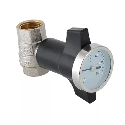 Кран шаровой c термометром 1/2" VALTEC (VT.808.N.04)