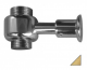 Переходник для подвода воды от смесителя к колонне Cezares бронза (SUP-U-CAE-02)  (SUP-U-CAE-02)