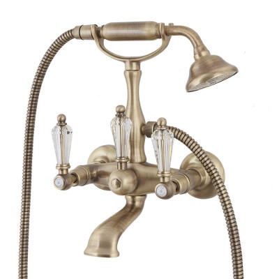 CAPRIGO ADRIA-Swarovski 01-010-vot смеситель для ванны с душем, бронза