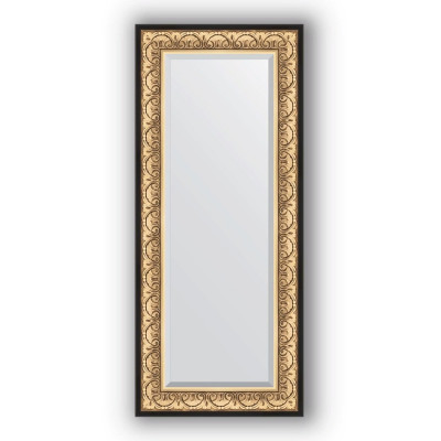 Зеркало настенное Evoform Exclusive 140х60 Барокко золото BY 1261