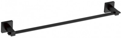 Держатель для полотенец прямой 60 см Savol S-06524H латунь черный