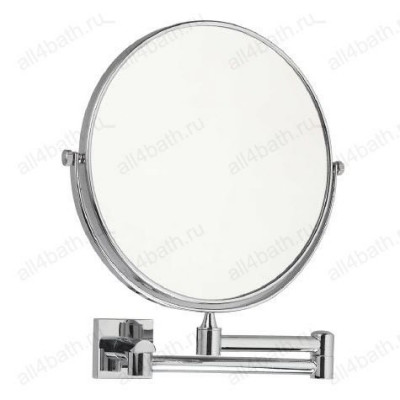 SANARTEC 767461 косметическое зеркало, оптическое, выдвижное (серия 77), хром