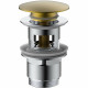 Донный клапан Vincea DPU-1B01BG click-clack золото  (DPU-1B01BG)