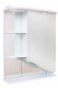 Зеркальный шкафчик Onika Виола 60 белый, правый, с подсветкой (206004)  (206004)