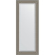Зеркало настенное Evoform Exclusive 146х61 BY 1267 с фацетом в багетной раме Римское серебро 88 мм  (BY 1267)