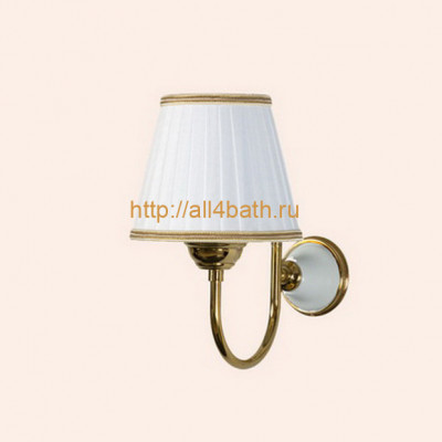 Tiffany World Harmony TWHA029 bi/oro + TWHA14-01.50 bi/oro светильник настенный, основание: золото/белый, абажур: белый золото