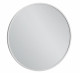 Зеркало подвесное в ванную 50 см Jacob Delafon Odeon Rive Gauche EB1176-F30, лакированная рама белый сатин круглое  (EB1176-F30)