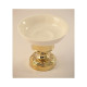 Magliezza Fiore 80108-do мыльница настольная, золото/керамика  (80108-do)