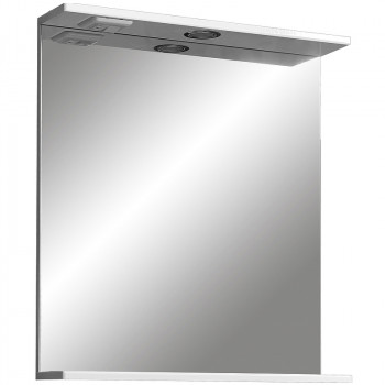 Зеркало в ванную Stella Polar Ванесса 60/С SP-00000219 с подсветкой белое
