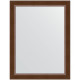 Зеркало настенное Evoform Definite 86х66 BY 1014 в багетной раме Орех 65 мм  (BY 1014)