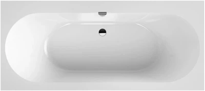 Квариловая ванна Villeroy & Boch Oberon 2.0 (UBQ170OBR2DV-01) 170x75 см (с ножками) прямоугольная белая