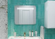 Зеркало подвесное для ванной 1Marka Гармоника 60 Лайт белый (У23253)  (У23253)