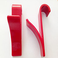 Primanova M-B24-04 комплект крючков для полотенцесушителя, красный