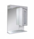 Зеркальный шкаф в ванну навесной  MIXLINE Крит-60 патина серебро (521792)  (521792)