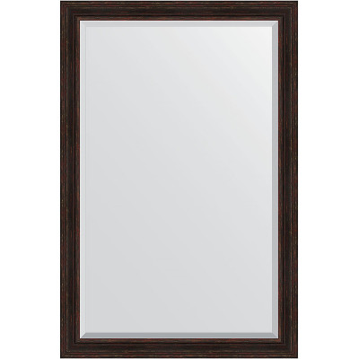 Зеркало настенное Evoform Exclusive 179х119 BY 3629 с фацетом в багетной раме Темный прованс 99 мм
