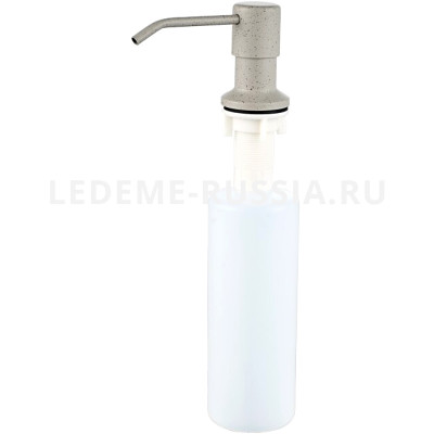 Дозатор жидкого мыла Ledeme L405K, белые / песочные
