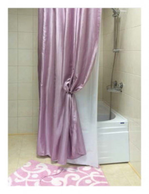 Bath Plus SILK COLLECTION NO WSV 023 шторка для ванной, 180 см x 200 см